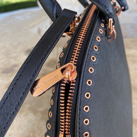 NWT Michael Kors Emmy Grommet Satchel&wallet - Picture 5 of 13